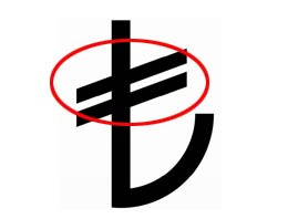 Yeni TL'deki çift çizgi ne anlama geliyor? Yeni TL'deki çift çizgi ne anlama geliyor?