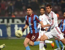 Trabzonspor elinde tutamadı Trabzonspor elinde tutamadı