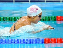 Dilara Türkiye rekoru kırdı! Dilara Türkiye rekoru kırdı!